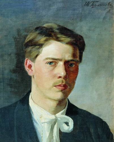 Куликов Иван Семенович. Автопортрет. 1896 год. https://www.liveinternet.ru/tags/Художник%20Куликов%20Иван%20Семенович%20%281875-1945%29/