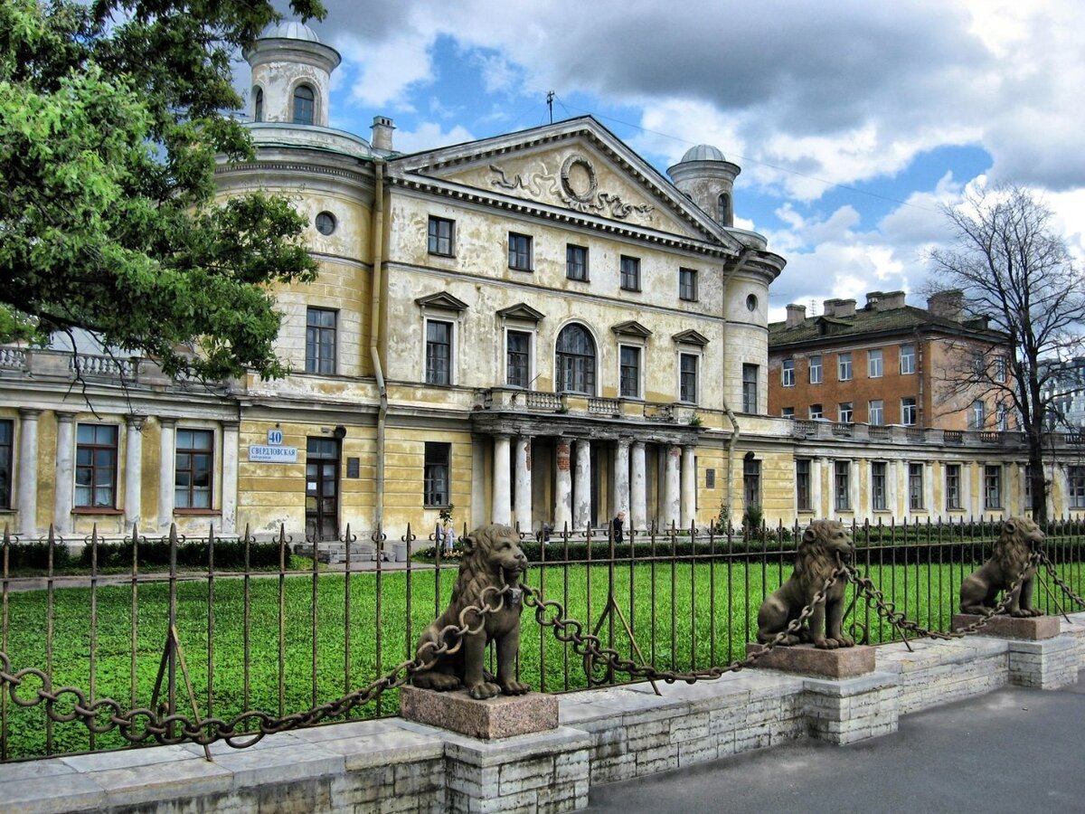 санкт петербург старинные особняки