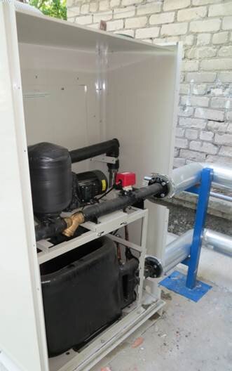 Моноблочный чиллер со встроенным гидромодулем