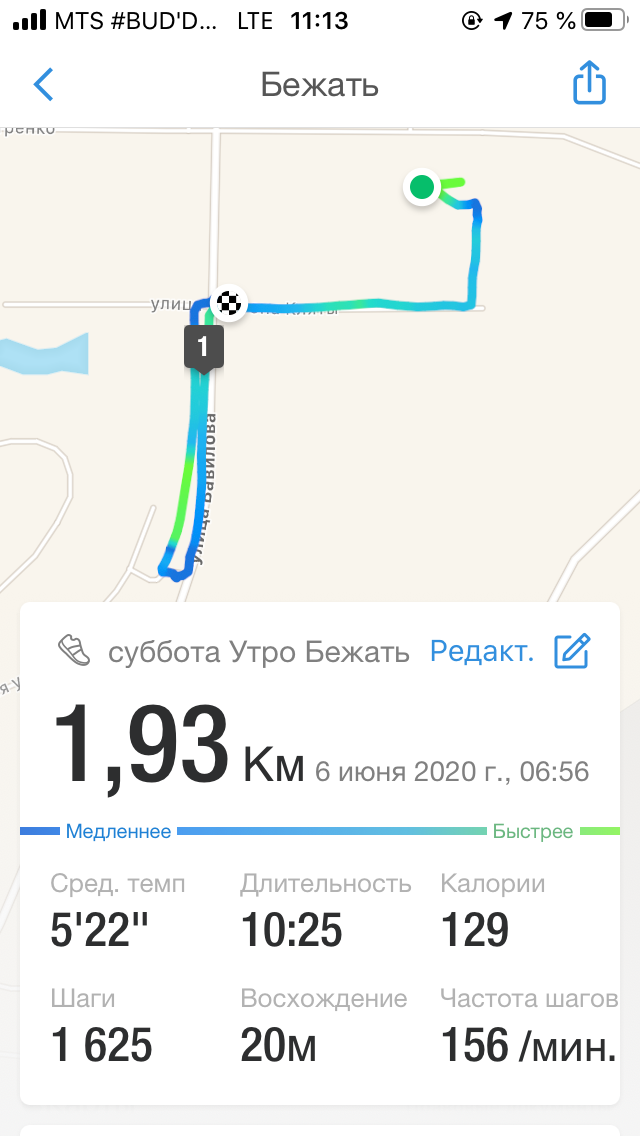 Выбрал быстрый темп и быстро сдулся