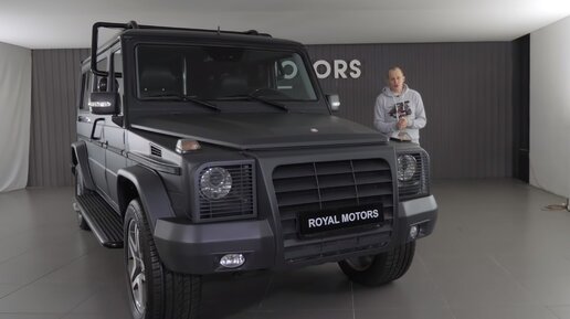 Download Video: Мерседес охраны Путина: удлиненный G55 AMG «луноход» #дорогобогато no83