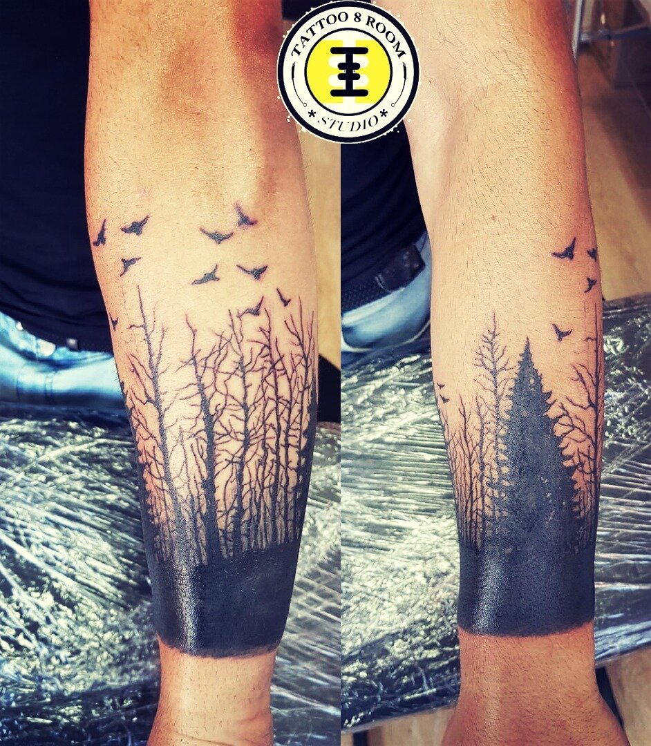 Татуировка с изображением дерева. Что может означать?