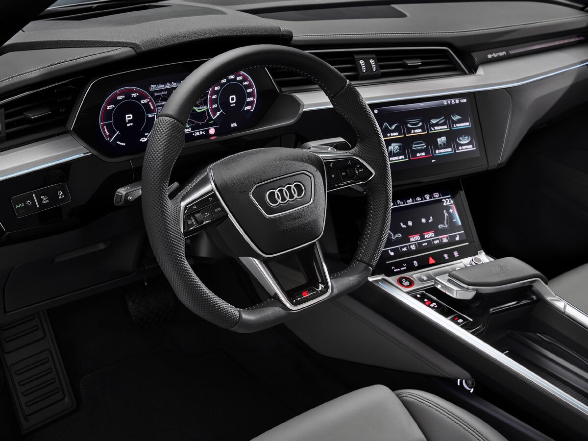 Audi обновляет ряд электрических кроссоверов 2021 модельного года |  CarInsideOut | Дзен