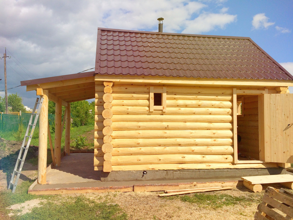 Баня в чашу