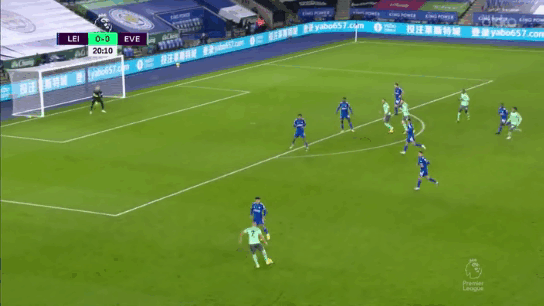 Смещение вправо, Джастин отыгран, Ундер не успевает подстраховать. Результат - гол и опасная подача.