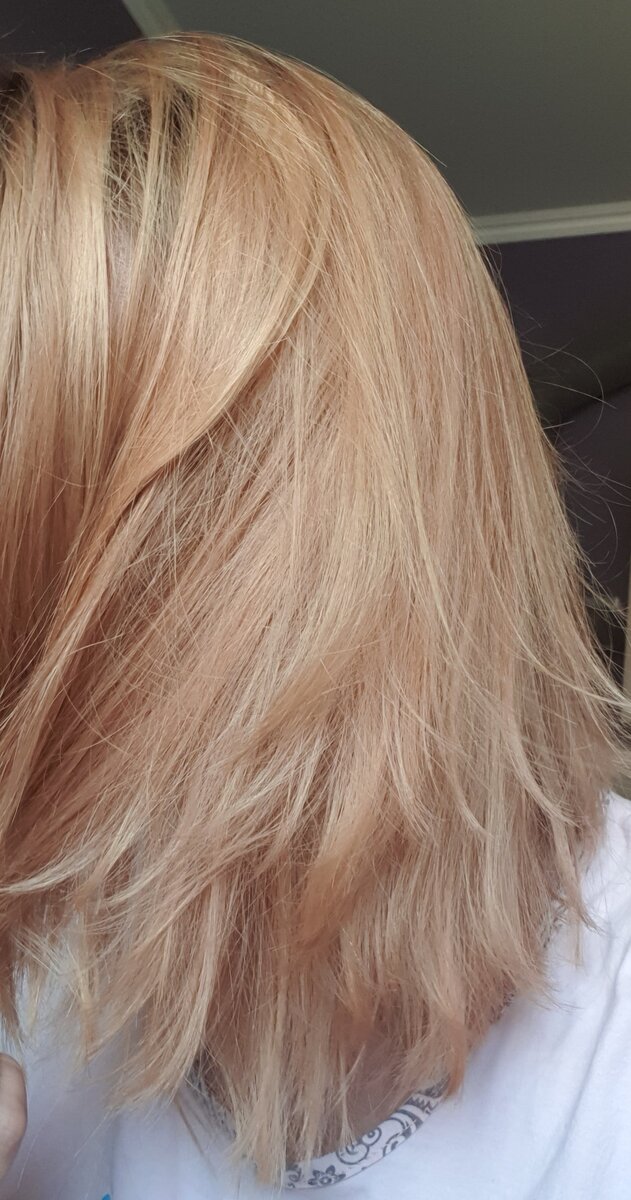 До окрашивания