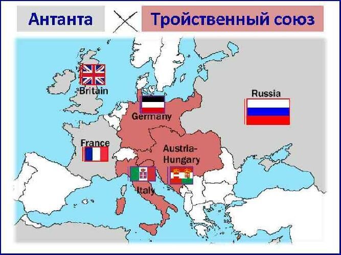 28. Система международных отношений и её эволюция в последней трети XIX -  начале XX вв.: создание военно-политических блоков. | LemonTOV🍋 | Дзен