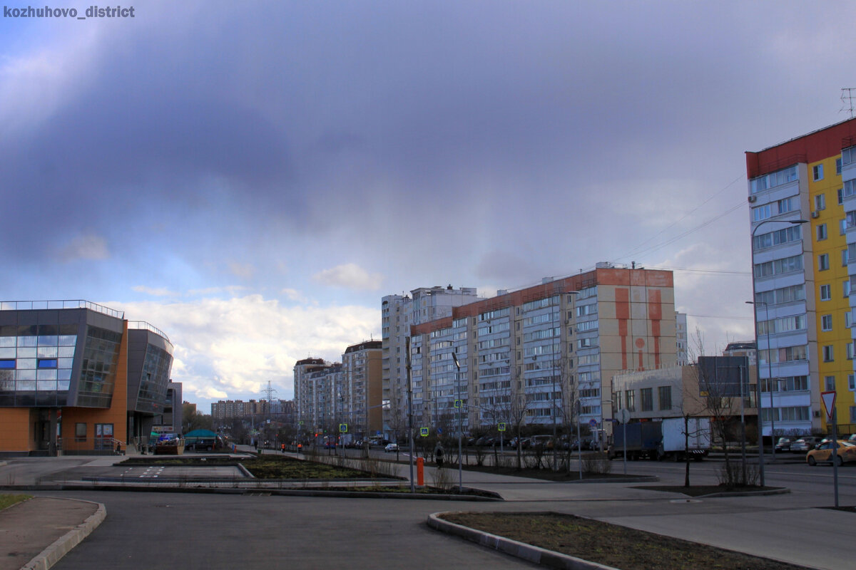 Пустынный спальник Москвы в период самоизоляции