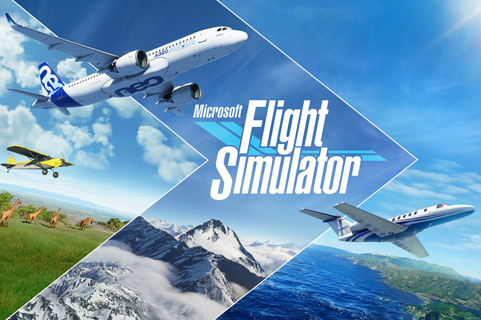 Обложка игры Microsoft Flight Simulator