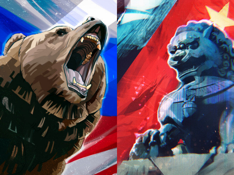 Россия vs Китай (с) jpgazeta.ru
