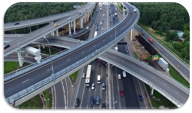 Развязка на МКАДе. (Из открытых источников)