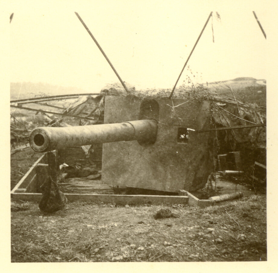 Орудие «Авроры» на береговой позиции