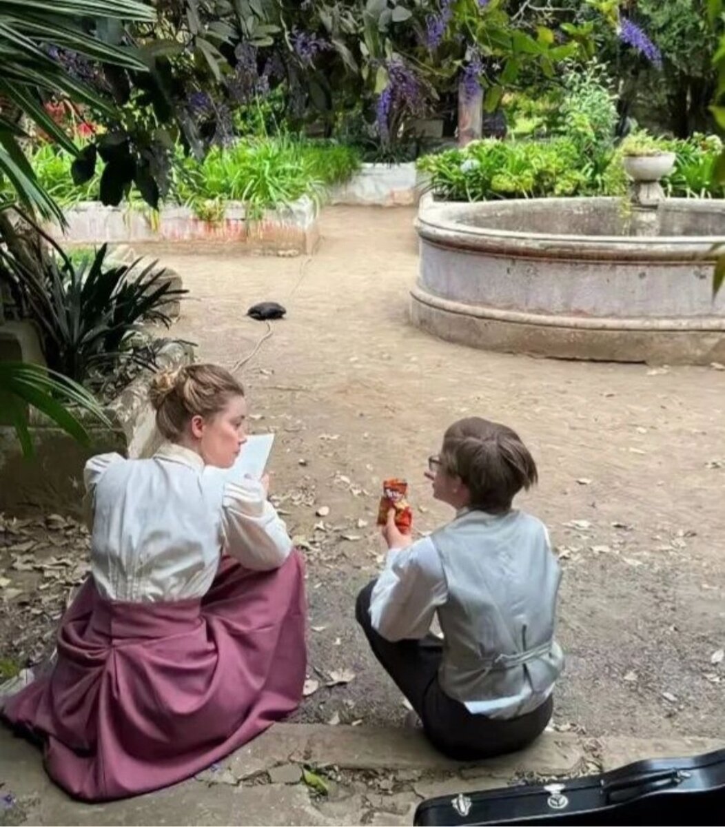 фрагмент со съемок фильма « В огне»