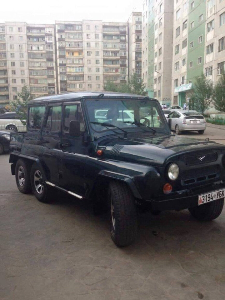 УАЗ 469 В Монголии