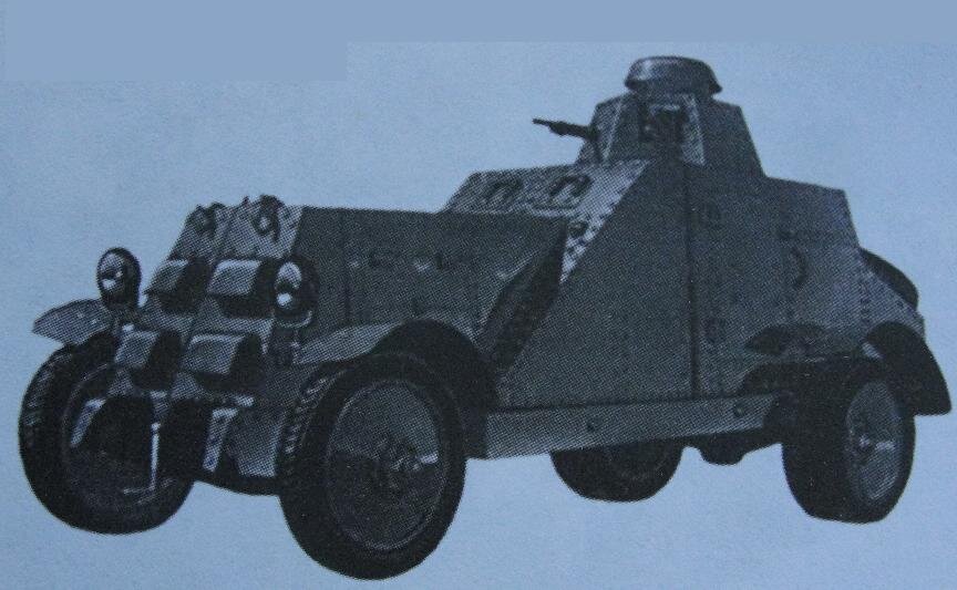Бронеавтомобиль БА-27 на шасси АМО-Ф-15.