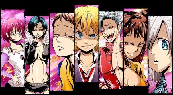 Команда Мелиодоса из аниме Семь смертных грехов. Краткое описание, способности, уровень сил.