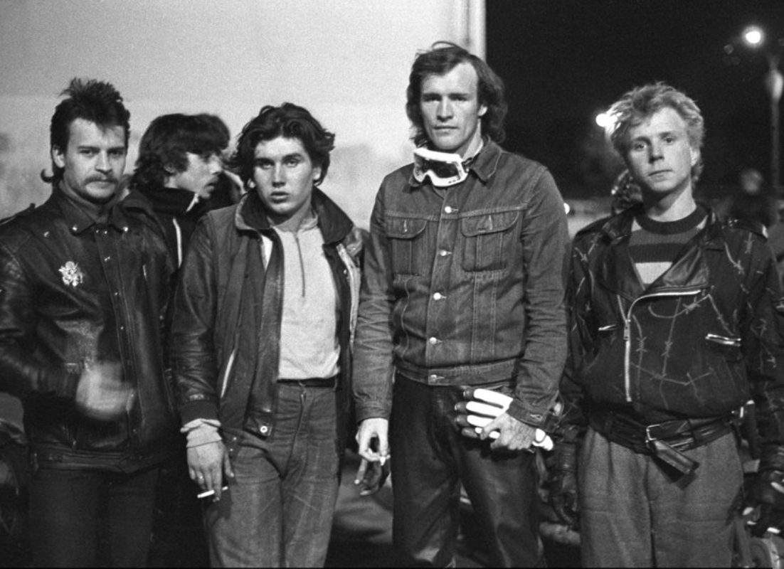 Игорь Гаврилов, «Байкеры 1970-х», 1977 © Музей Москвы
