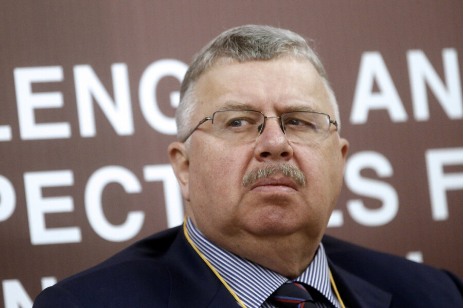 Глава ЕАБР Андрей Бельянинов. Фото: Александр Щербак/ТАСС