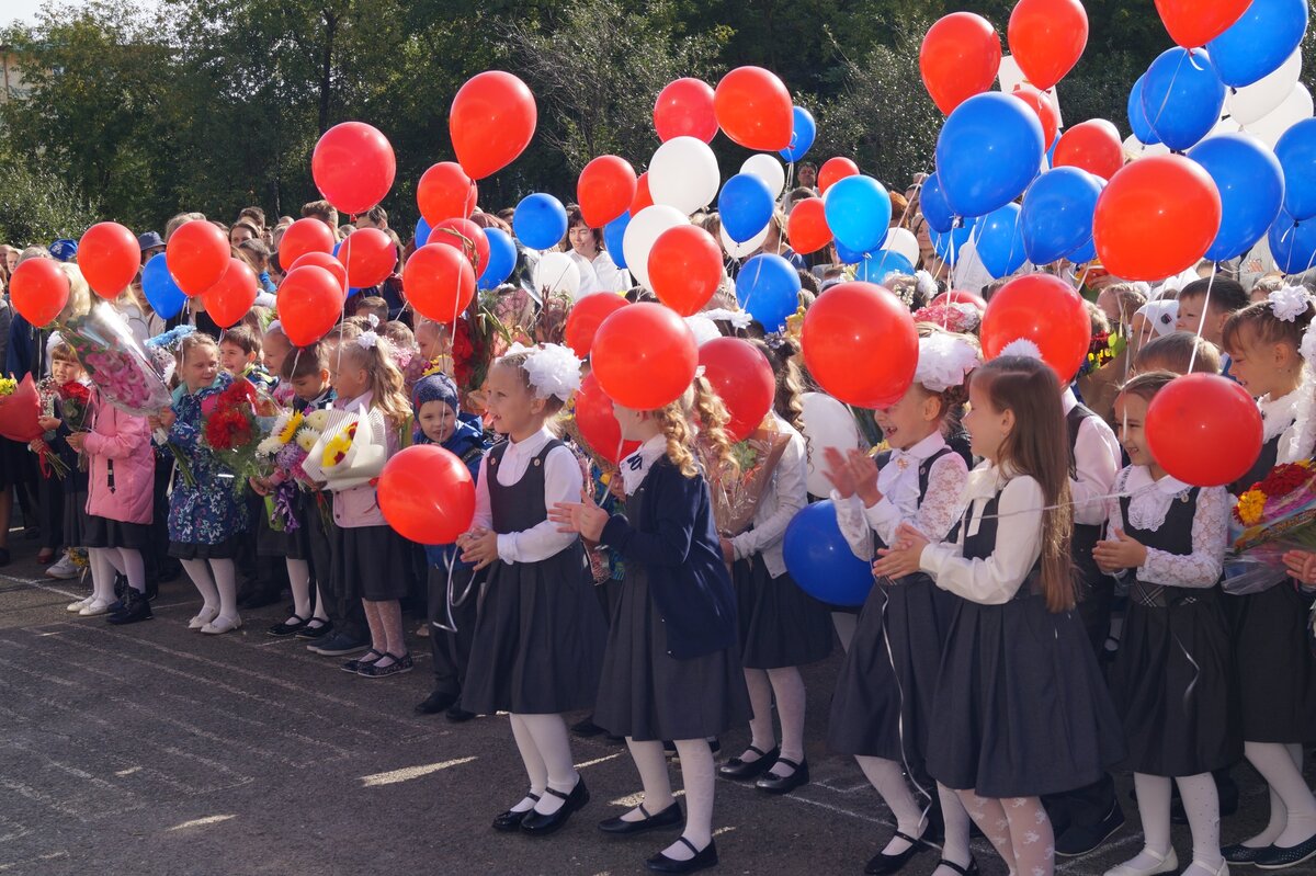 1 сентября в школе №127 г.Перми