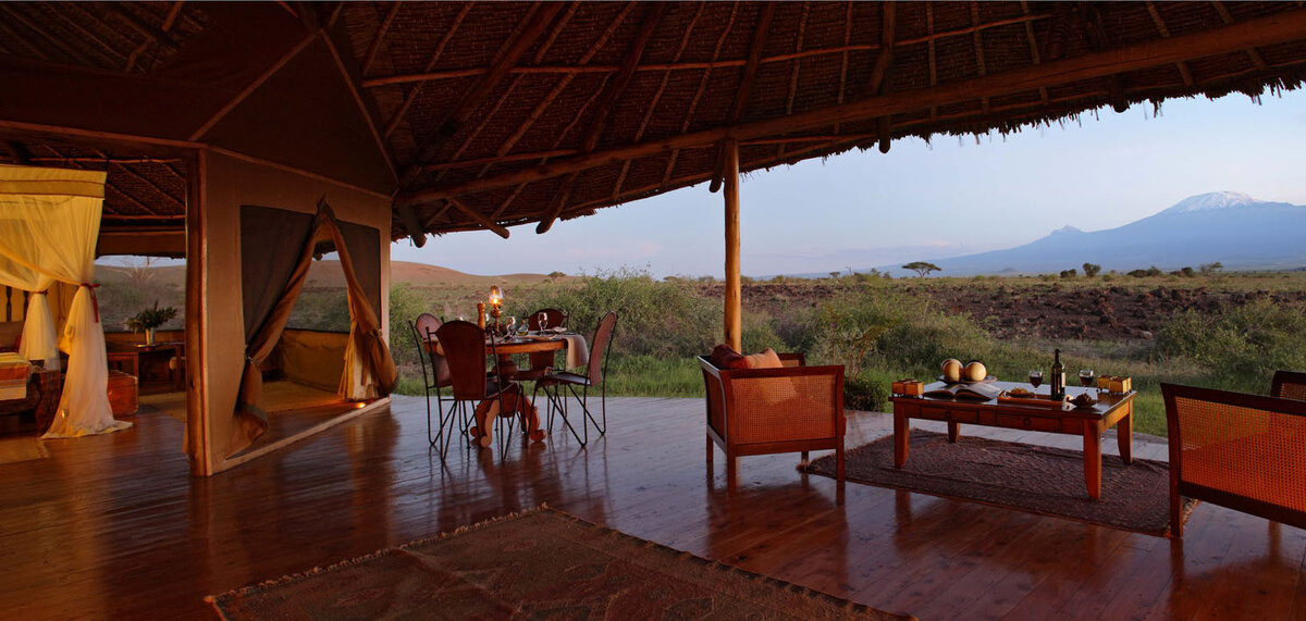 Camp site Amboseli Park