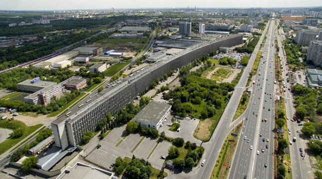 Самое длинное здание на варшавке. «Лежачий небоскреб» на Варшавском шоссе