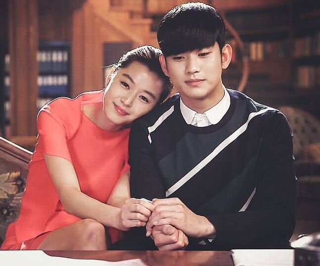 Человек со звезды, 2014, Ким Су Хён и Чон Джи Хён 