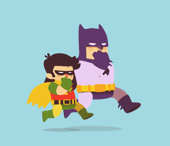 Animation loop gif by Fran Solo.