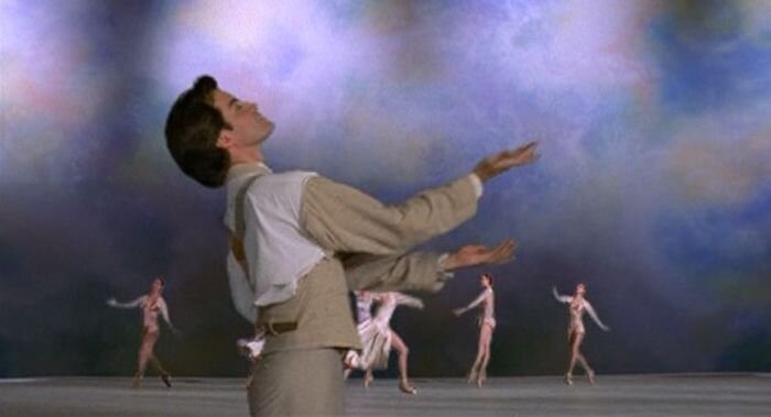 Стоп-кадр из видеозаписи балета «Времена года» 