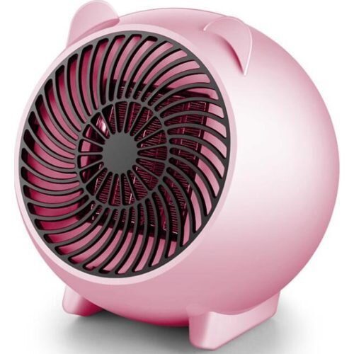 Миниатюрный бытовой тепловентилятор в форме поросёнка)