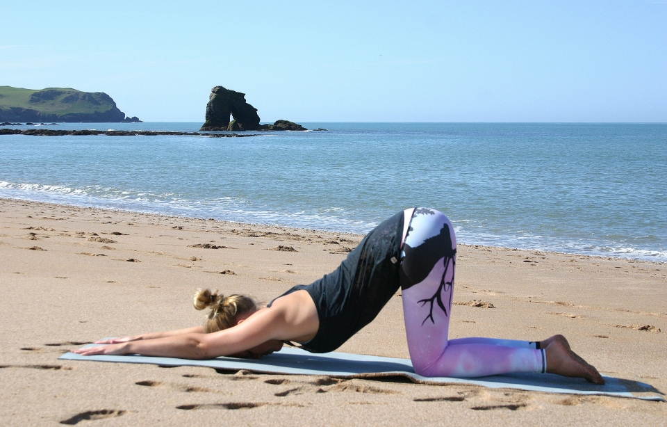 Облегченный вариант  со лбом на земле.  Источник: https://surph.ru