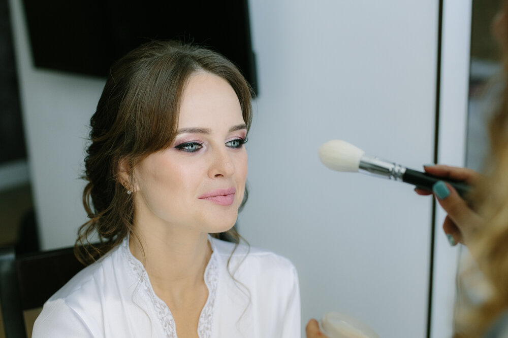 утренний макияж невесты