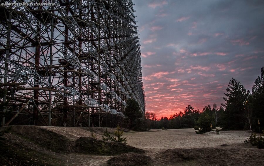 Фото чернобыльской дуги