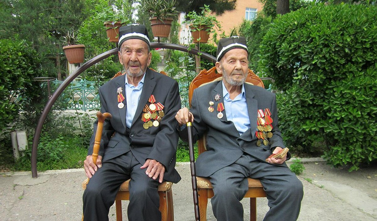 Фото таджикских ветеранов