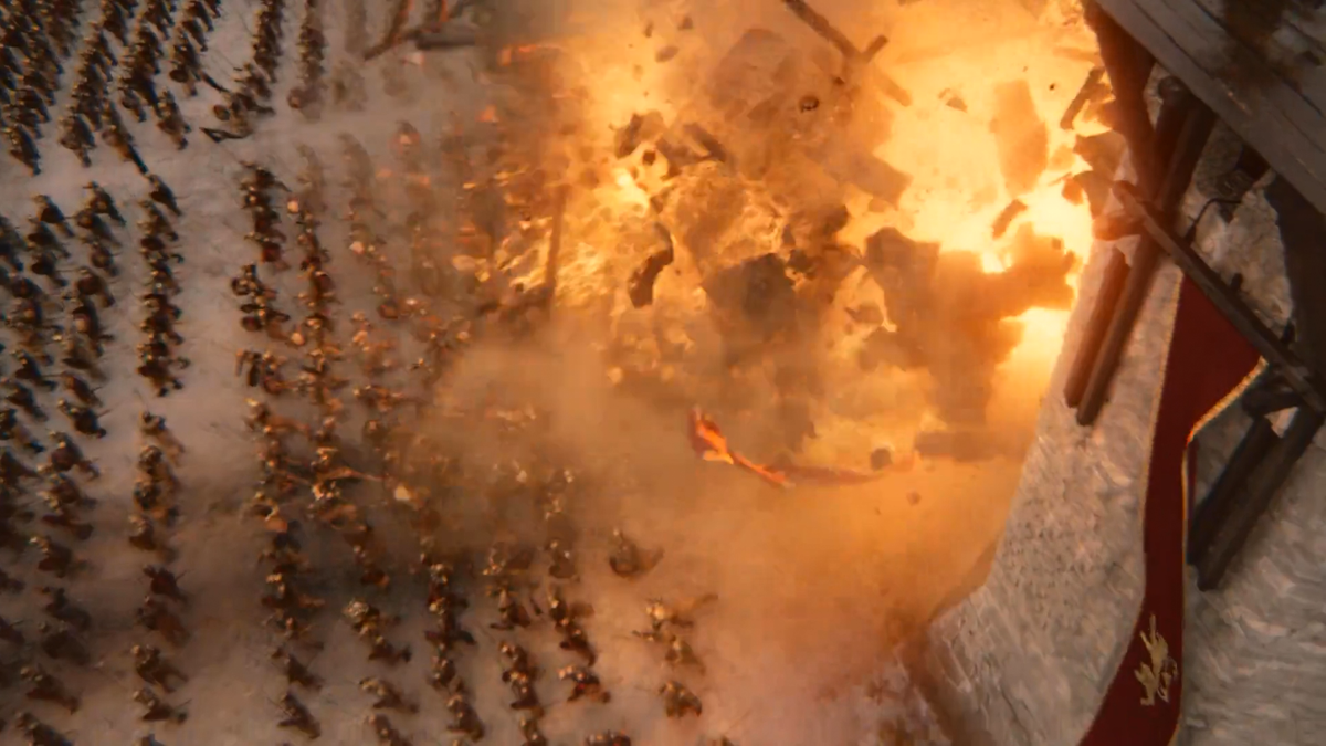 Дейнерис сжигает город