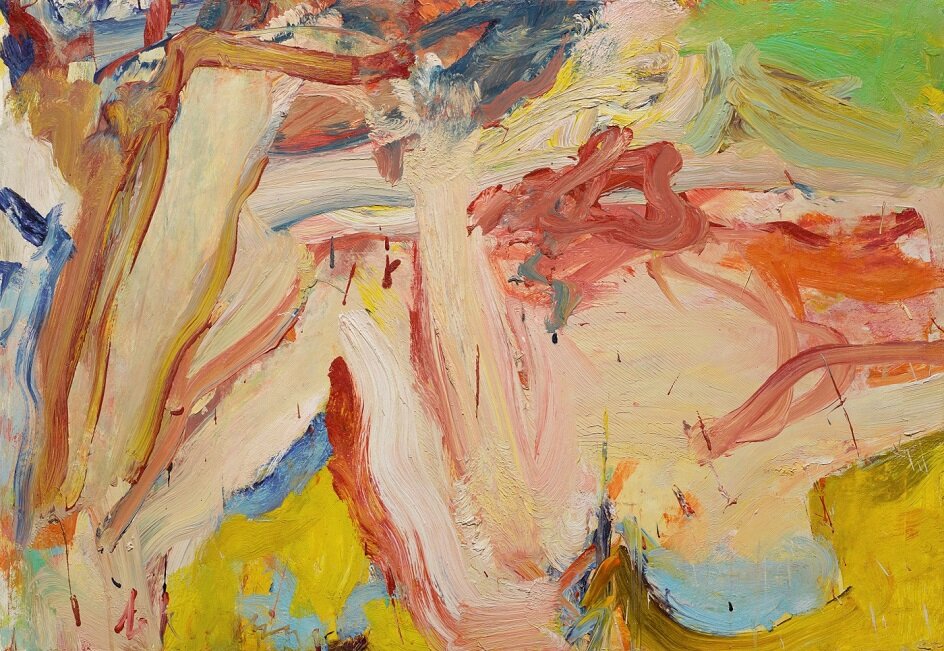 Женщина ландшафт X. Кунинг