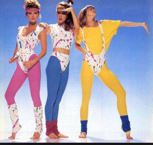 Фитнес-мода 80-тых