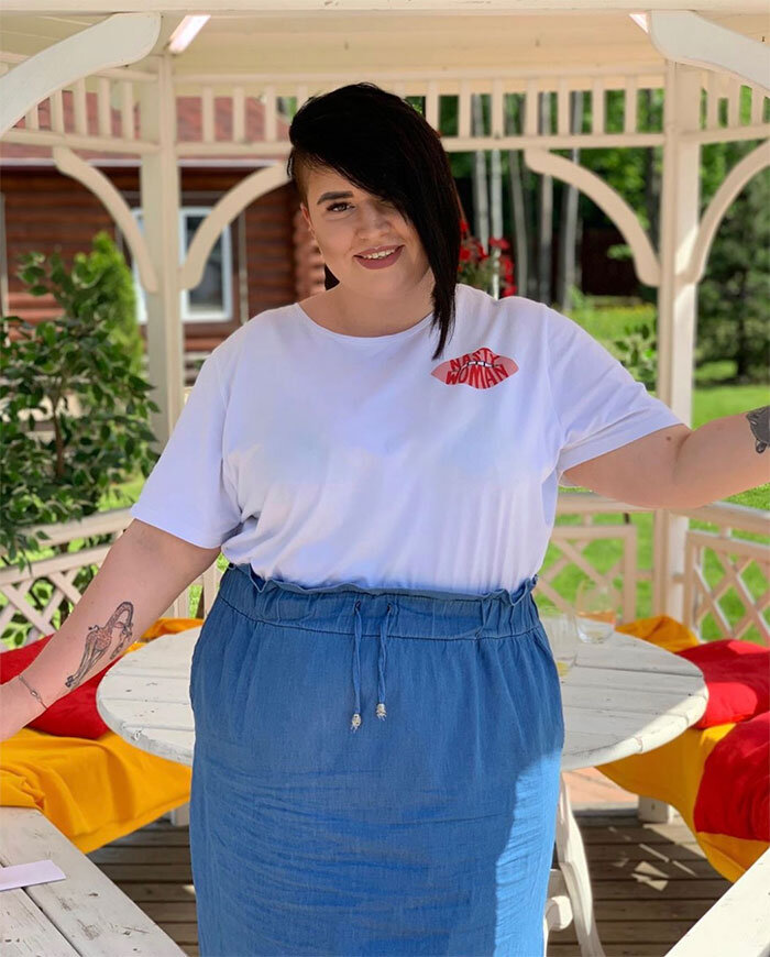 Александра Черно уже больше месяца худеет