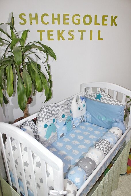 Бортики в кроватку для новорожденных — купить в Москве бортики в детскую кроватку в hb-crm.ru