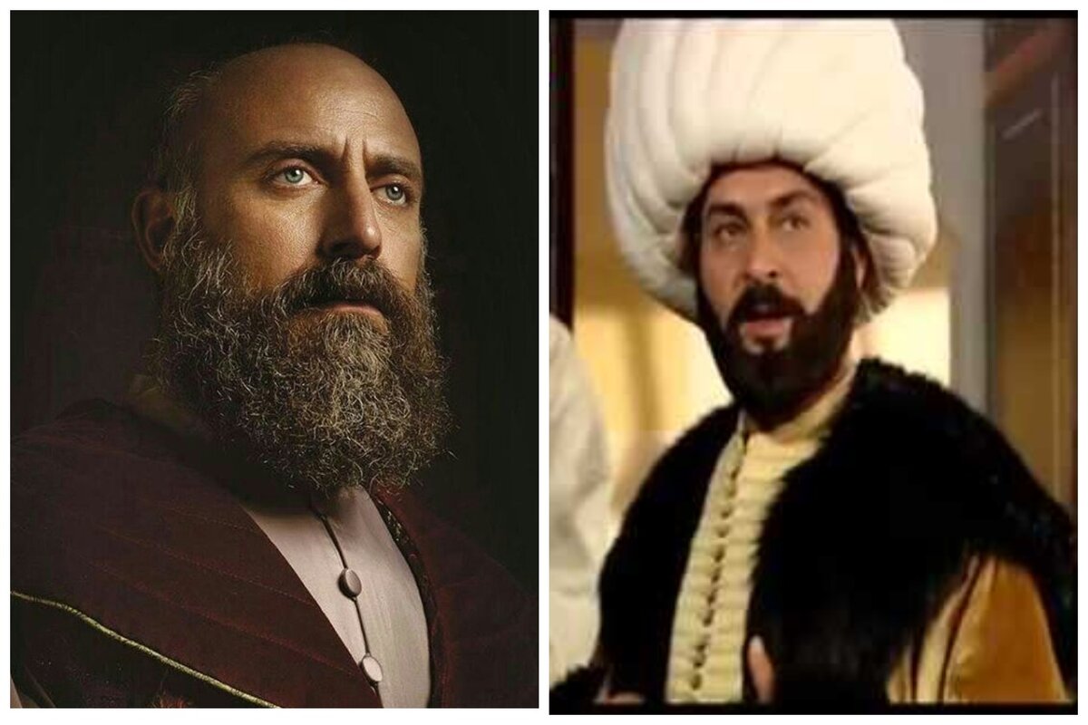 Турецкие актеры, которые играли роль султана Сулеймана - Халит Эргенч и Али Сюрмели