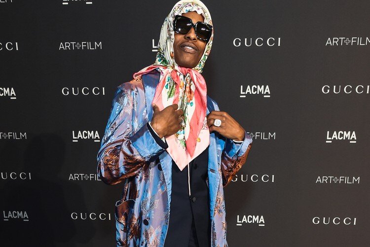 ASAP Rocky в новом образе.