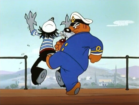 м/ф “Ну, погоди!”, 7-ой выпуск, “Союзмультфильм”, реж. В.М. Котёночкин, 1973 г.