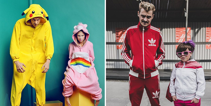 Фотография с сайта Sobaka.ru. Слева - Die Antwoord, справа - Little Big. Стоят друг друга, не правда ли?