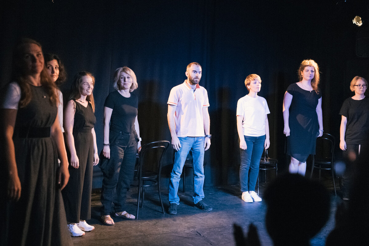 Финальный показ кружка сценречи в ЦИМ, июнь 2018