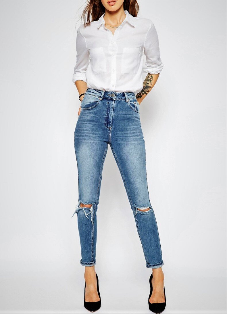 Всем привет! Эта статья посвещается джинсам-стрейч и тому как их лучше носить.

Джинсы-стрейч — это не название конкретной модели, а лишь указание на то, из какой ткани они сделаны.-2