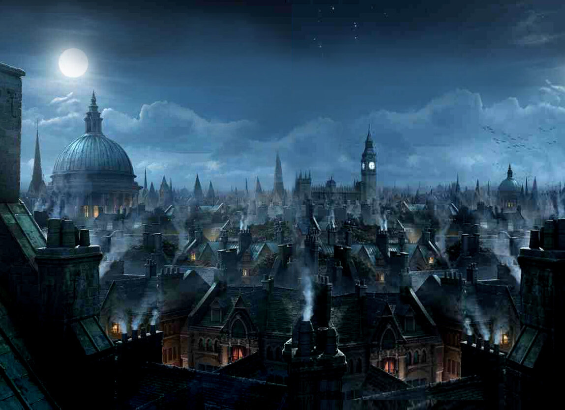 Dark town. Мистический город. Мрачный город. Мрачный Лондон. Таинственный город.