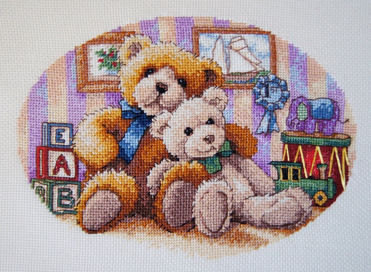 TEDDY BEARS Набор для вышивания LanArte PN-0021212