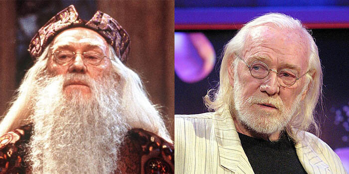 До и после Ричард Харрис.