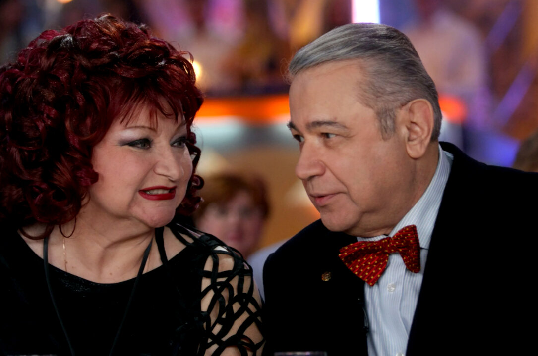 Елена Степаненко и бывший муж Евгений Петросян