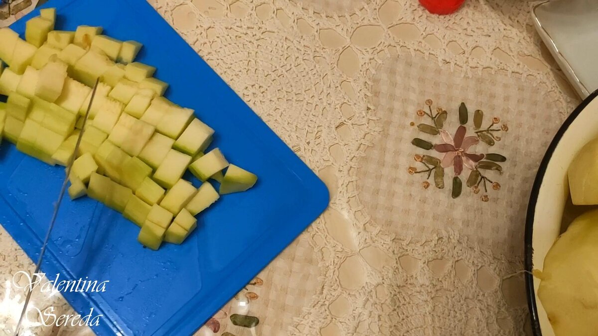 Режем кубиками