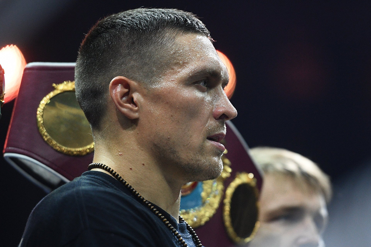 В прошлом абсолютный чемпион мира в первом тяжелом весе - Александр Усик